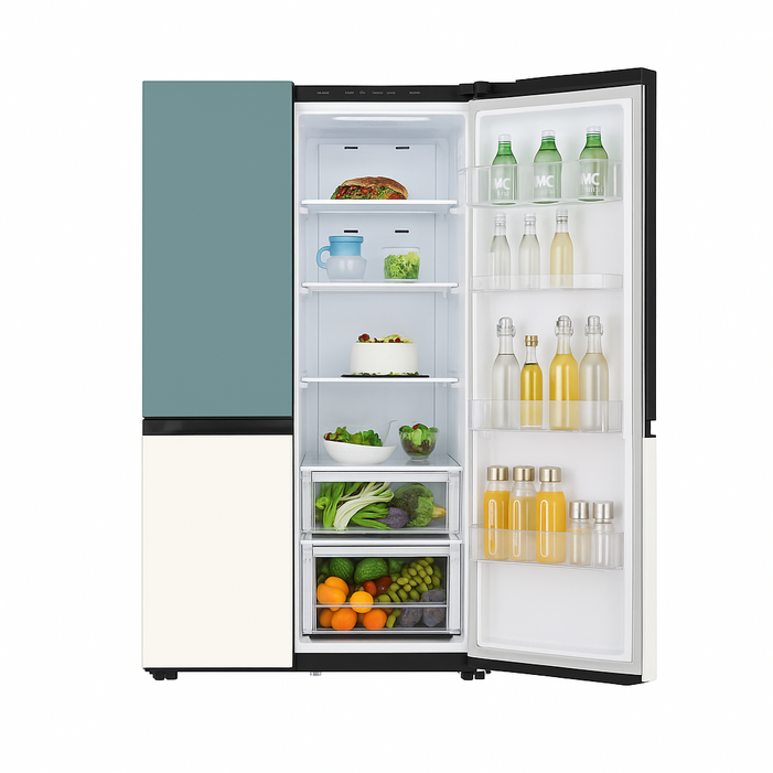 [색상선택형] LG전자 디오스 오브제컬렉션 832L 양문형 냉장고 방문설치