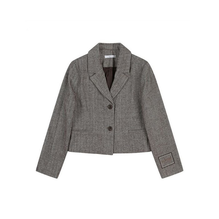 반에이크 헤링본 패턴자켓 VB2ZJKQ301Z