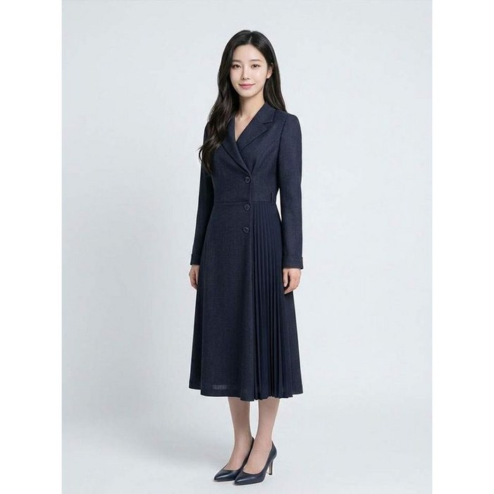 프렐린 네이비 원피스R1JO231481A