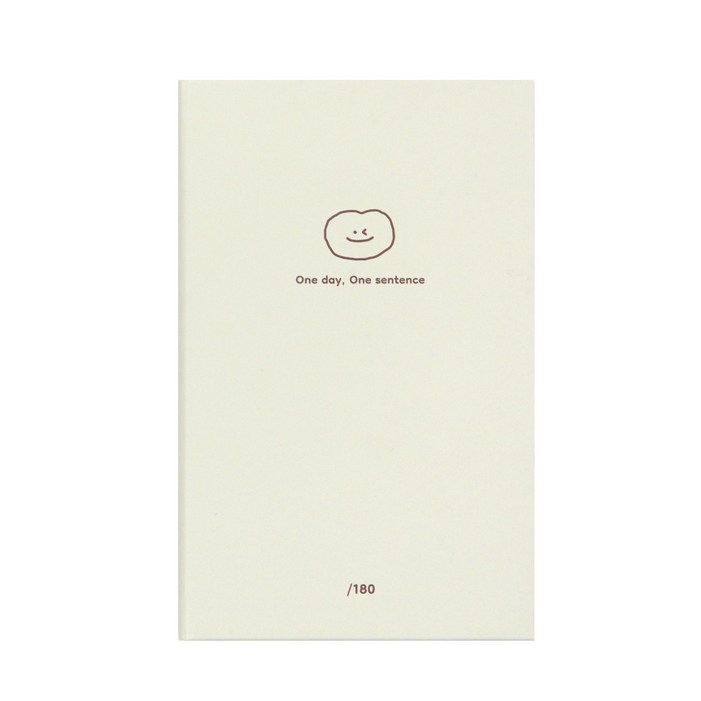 인디고 자문자답 오늘기분 한 문장 일기 6개월용  데코스티커 세트