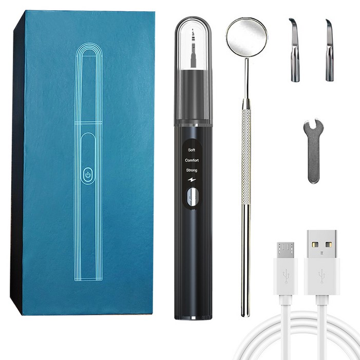 Eyimtech 초강력 파워 무선 휴대용 구강세정기 방수 초움파 치석제거기