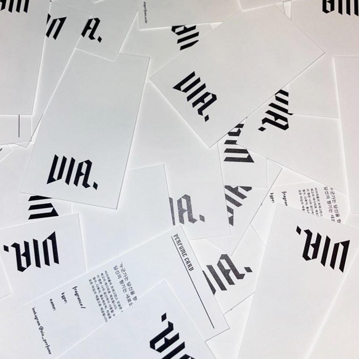 탐 다오 니치향수 시향지 비아퍼퓸