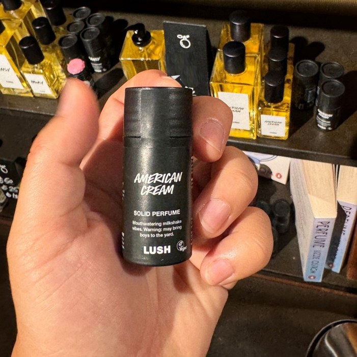 러쉬 고체 향수 아메리칸 크림 솔리드 퍼퓸