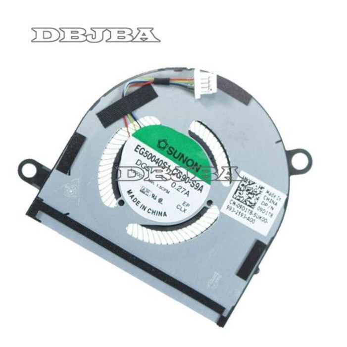 노트북 냉각 팬 EG50040S1-CG90-S9A DELL Latitude7400 2in1 DPN 09D1T8