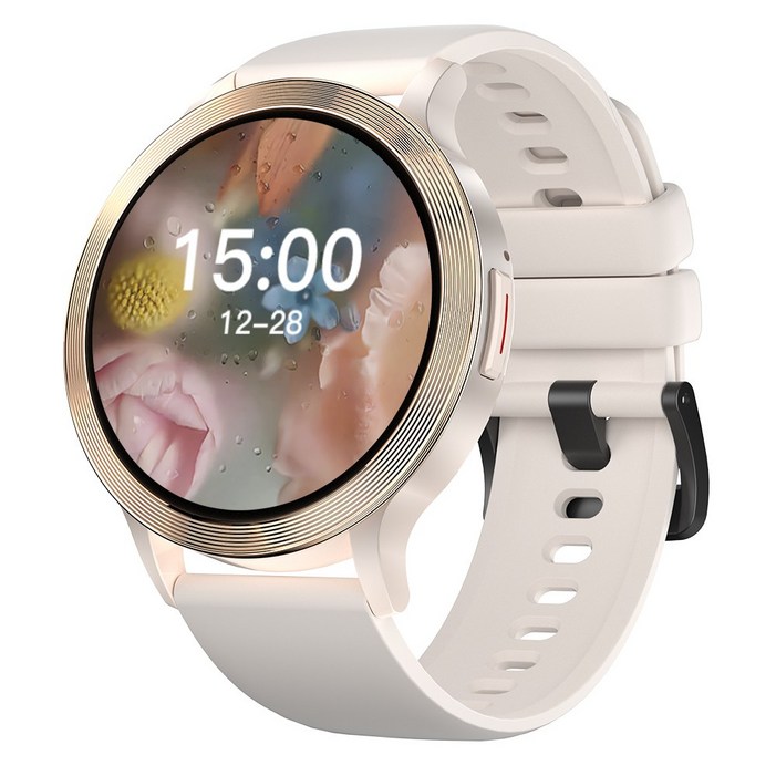 할인특가 32900원웨어러블 통화가능 스마트워치 S5 1.39인치 한글판, 골드, 3.5cm, GPS  블루투스