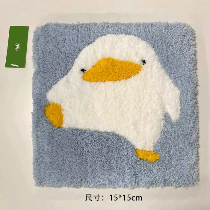 터프팅 코스터 캐릭터 DIY 재료 집콕 취미 커피