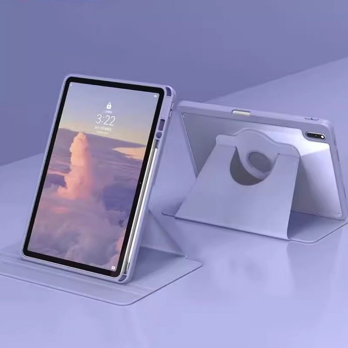 갤럭시 탭 360 회전 케이스 펜꽂이 포함 스탠드 커버 A9 S9 플러스 FE 12 4 S8 S7 11 S6 라이트 8 7 A8 10
