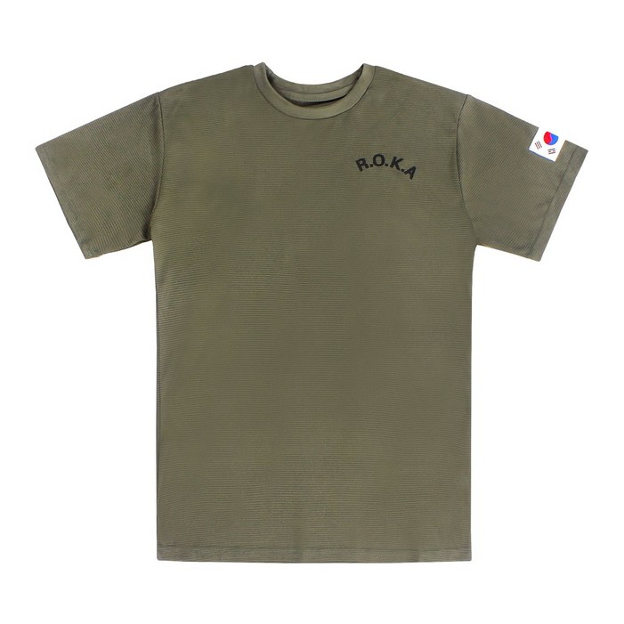 쿨링 ROKA 로카티 반팔  로카 코리아아미 반팔티 단체 티셔츠 반티 체육대회 유니폼