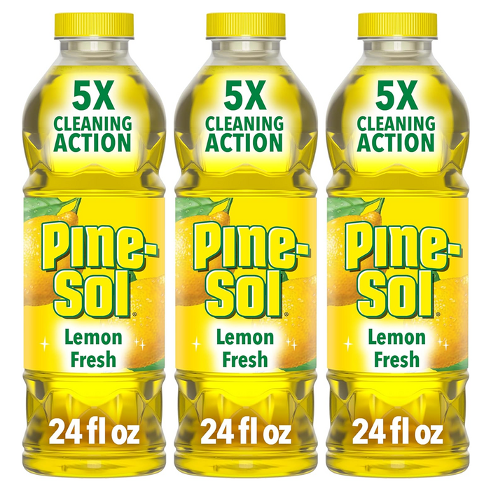 파인솔 멀티 다목적 다용도 클리너 세정 세척 청소 레몬 프레쉬 향 709ml 3개