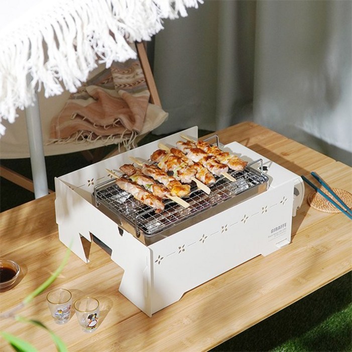 슈퍼HOTGIRAFFE 지라프 블록하우스 구이바다 바람막이 아이보리 에디션M 파우치포함, 단품, 1개