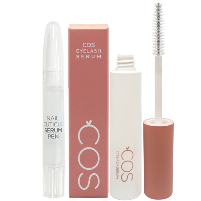 [오늘출발] COS 코스 아이래쉬 세럼 에센스 속눈썹영양제 마스카라타입+고급오일펜