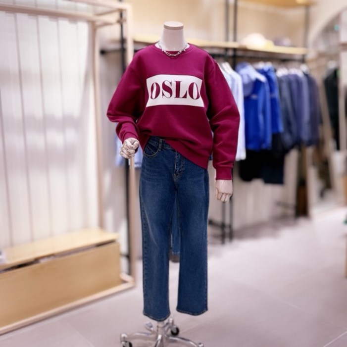 DBSF2TSF420_사각 OSLO 맨투맨 티셔츠