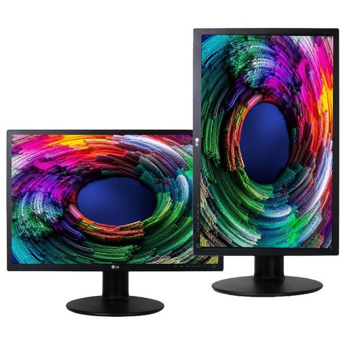 LG전자 24MB35PH IPS 광시야각 FHD HDMI 피벗 높낮이 사무 업무용 24인치 중고