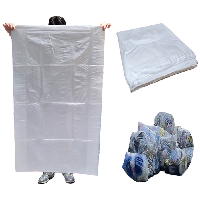[비닐어게인] 200리터 비닐봉투 재활용 쓰레기봉투 아파트 관리사무소 특대형 파쇄기 봉지