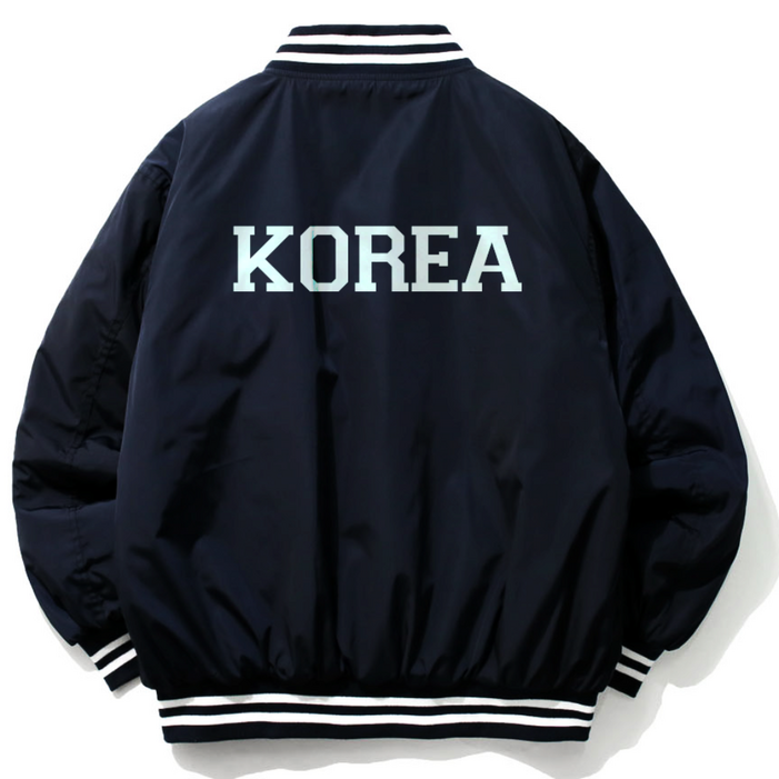 아이런 트렌디한 바시티 자켓