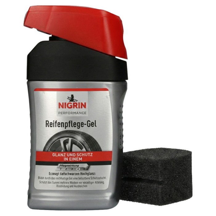 니그린 퍼포먼스 타이어젤 세트 300ml 광택 보호 갈변 방지, 1개, 300ml