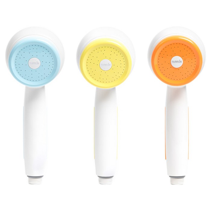 프렐 N2 마이크로버블 샤워기 헤드 아기 신생아 유아 샤워기 절수 물살조절 필터 컬러