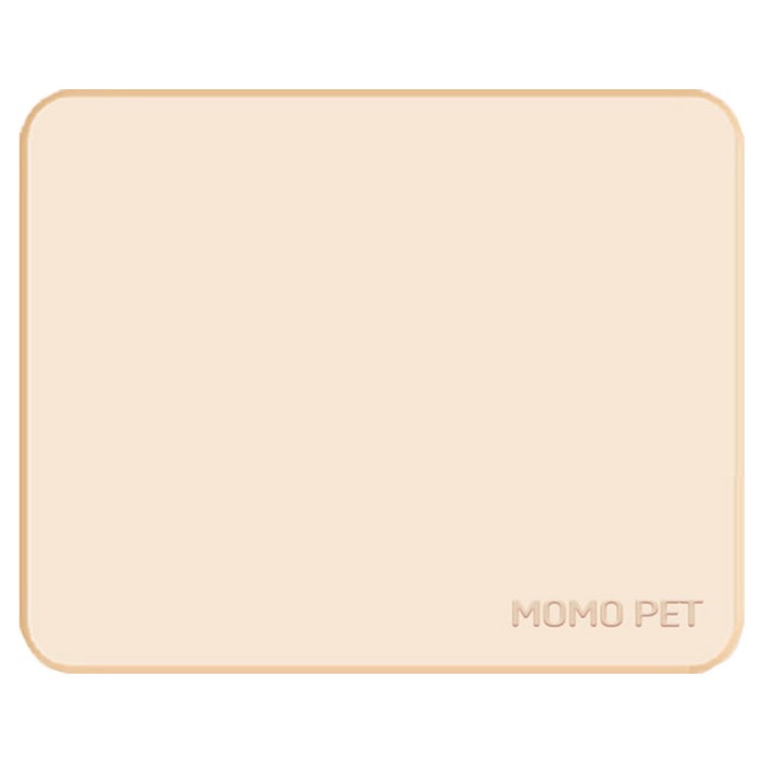 모모펫 강아지 논슬립 실리콘 배변매트, 아이보리, 1개