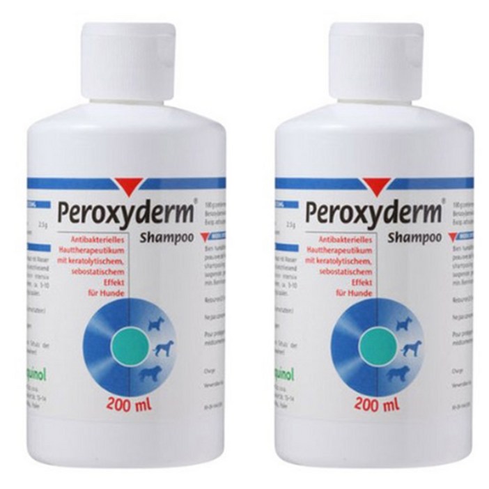 베토퀴놀 페록시덤 반려동물 약용샴푸, 200ml, 2개