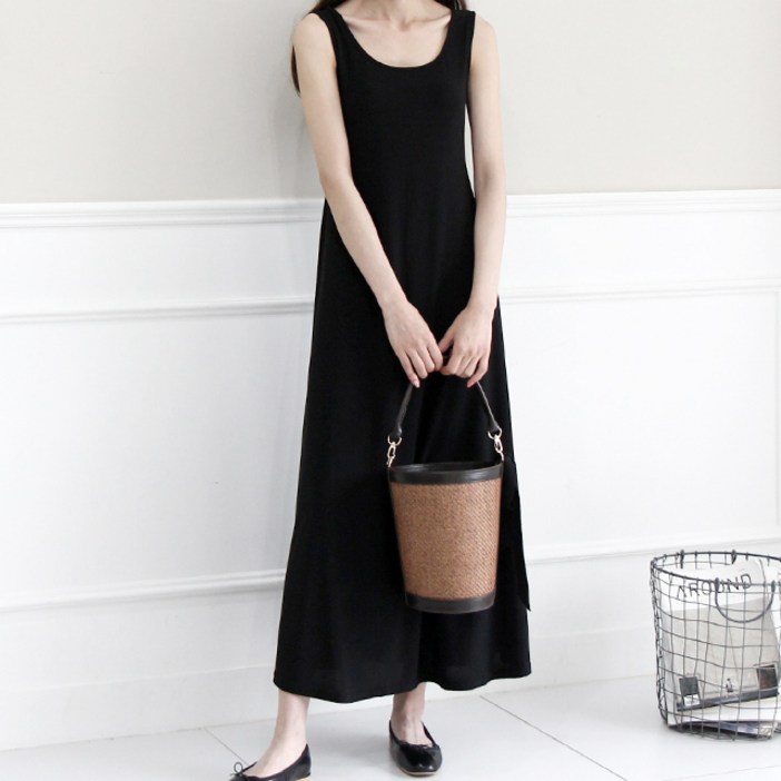 세이스타일 유닛 나시 A롱 원피스 빅사이즈 포함
