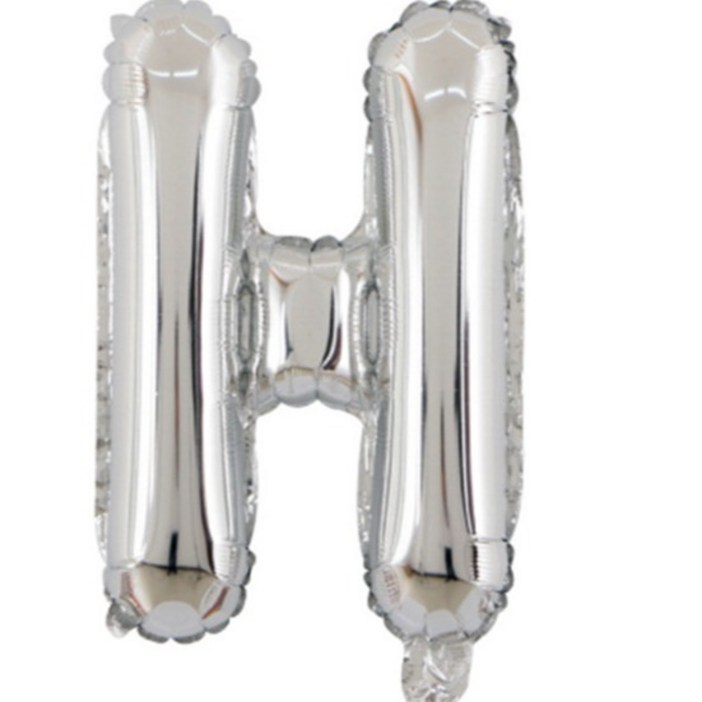 팡파티 레터링 알파벳 풍선 H 40cm