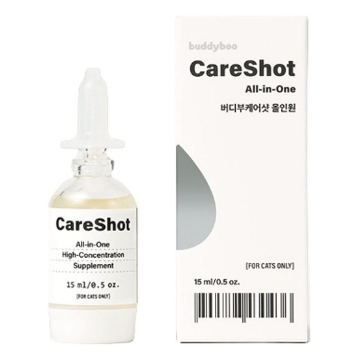 버디부 고양이 케어샷 영양제, 종합영양제, 1개 버디부 고양이 케어샷 영양제, 종합영양제, 1개