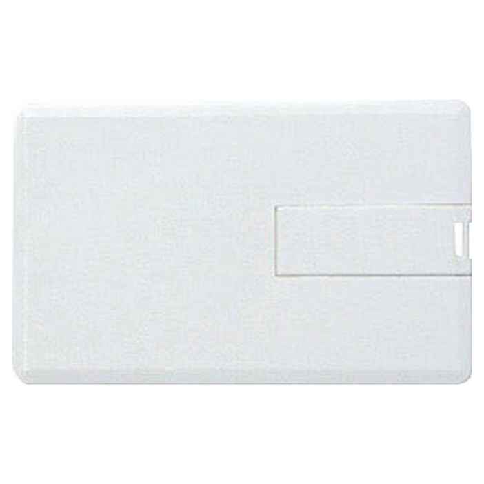 엔보우 카드형 USB 메모리 D1 화이트무지