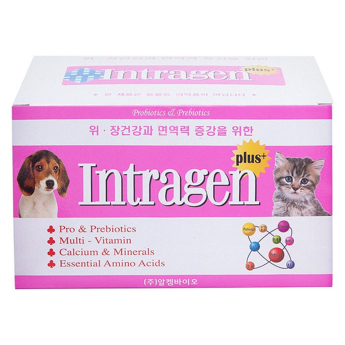 인트라젠 반려동물 플러스 영양제