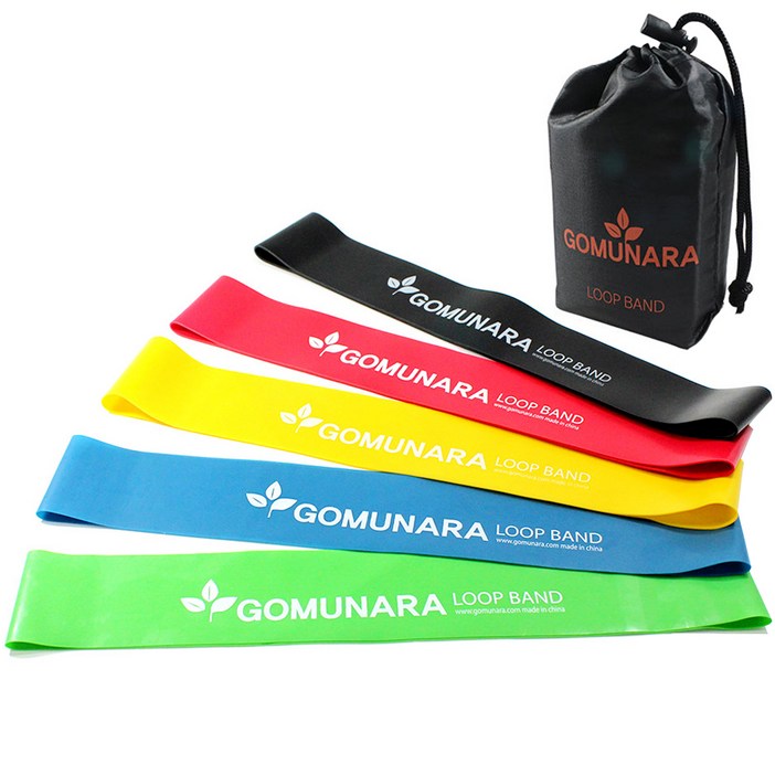 고무나라 루프밴드 5종  파우치 세트
