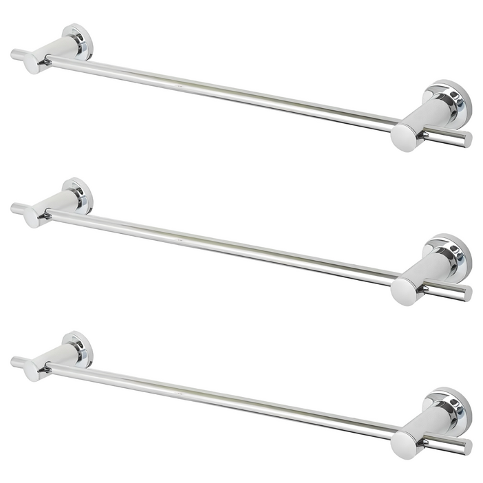 만능 수건걸이, 크롬, 3개