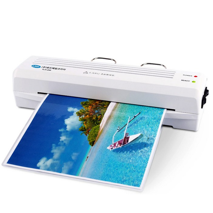 로드메일코리아 코팅기 TLH245  코팅지 100매, A4, 화이트TLH245