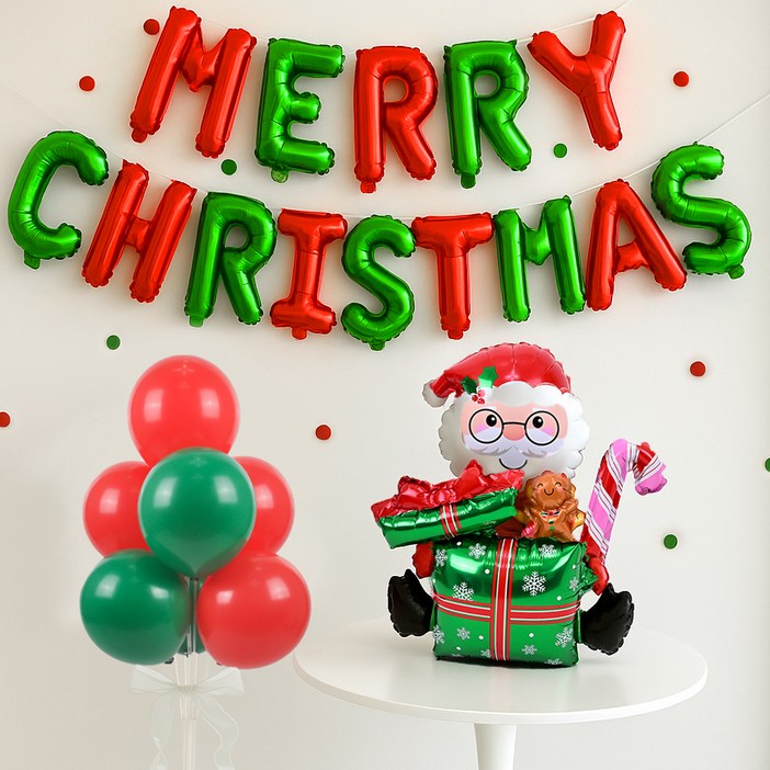 파티쇼 크리스마스 파티 장식 풍선세트