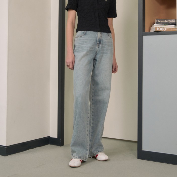 쥬시쥬디 여성용 스트레이트 데님 팬츠 JZDP320A