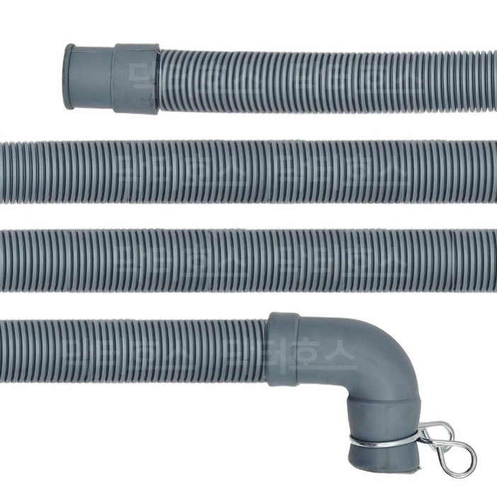 닥터호스 엘지 LG W20EEZM 호환 드럼 세탁기 호스 배수 연결 연장 교체