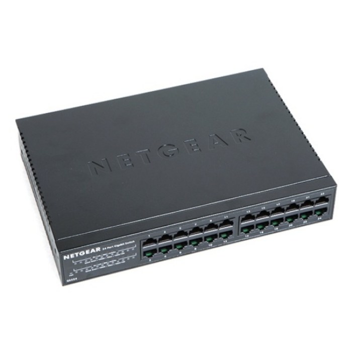 넷기어 기가비트 이더넷 스위칭허브 24포트 1000Mbps 넷기어 기가비트 이더넷 스위칭허브 24포트 1000Mbps
