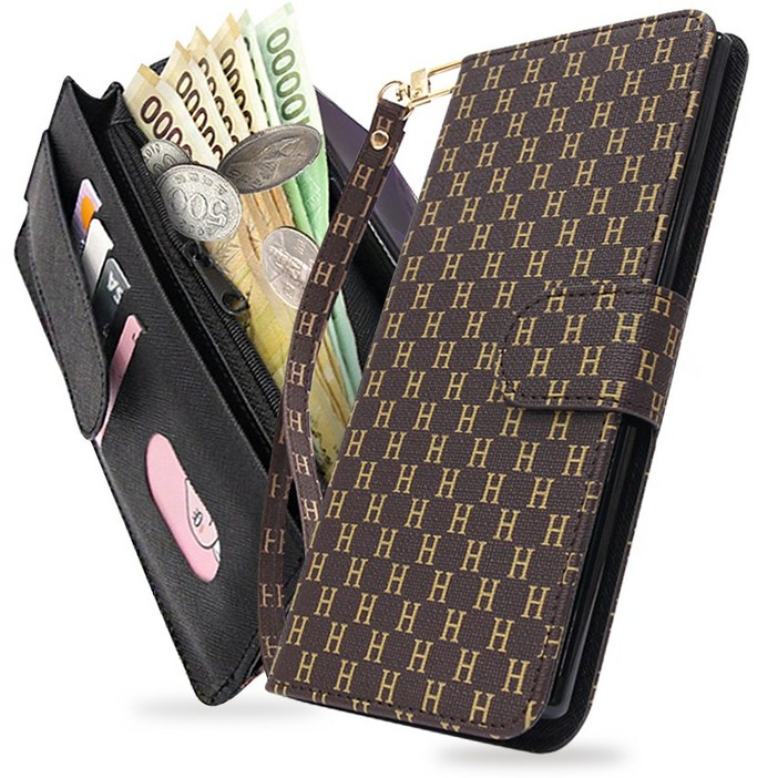 히말라야 내부지퍼 손목줄제공 완벽한지갑형케이스 핸드폰케이스 갤럭시폰케이스 아이폰케이스 LG케이스01