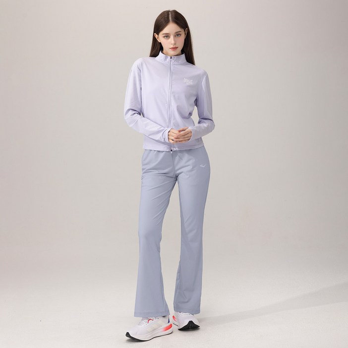 에버라스트 여성 러닝크루 상하세트 러닝자켓 + 부츠컷 팬츠