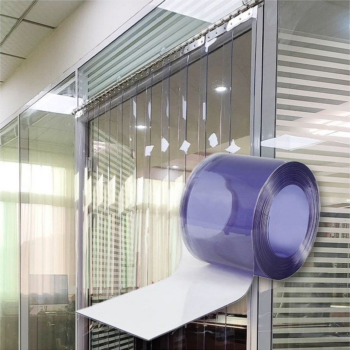 국내제작 드림창 PVC 방풍 투명 비닐 커튼 산업용 매장 탑차 창고 공장, 1개