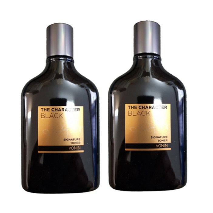 보닌 더캐릭터 블랙 시그니처 토너 140ml 2개, 140ml, 2개