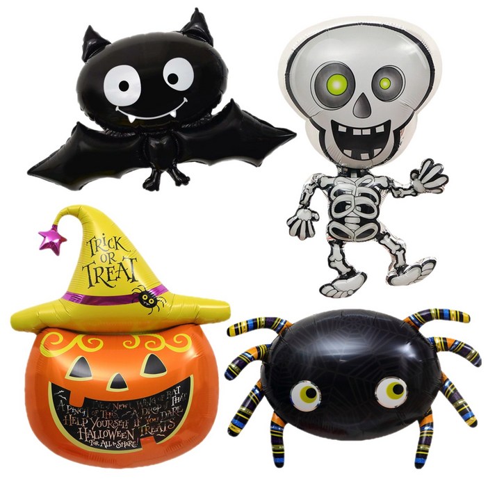 쏙쏙마켓 할로윈 은박풍선 세트, C세트