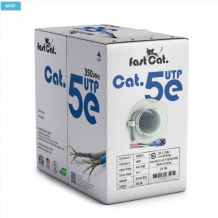 동일전선 CAT.5E 300M UTP케이블 옥외형 박스 검정B