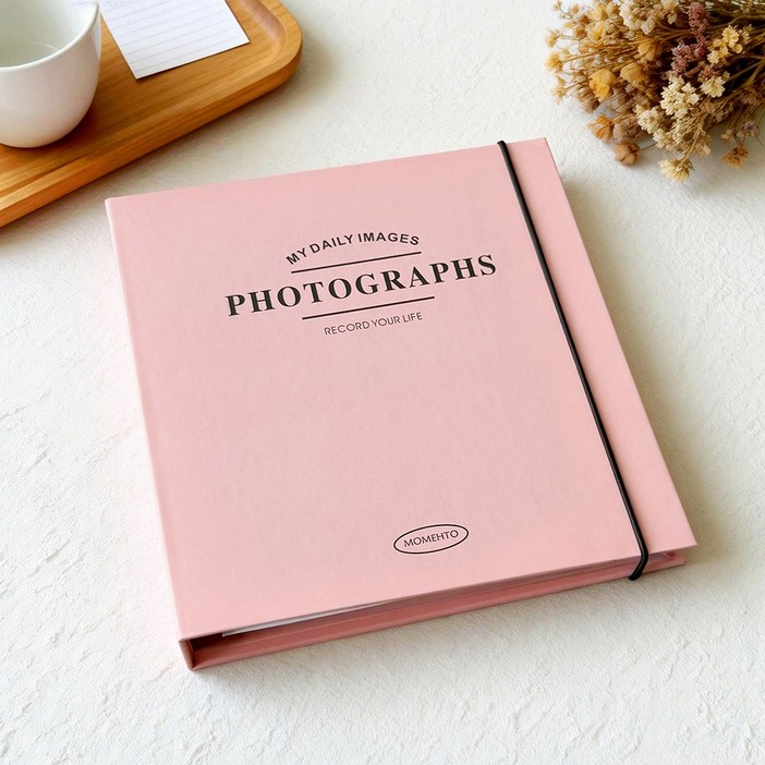 대용량 네컷 사진 앨범 접착식 포토북 스크랩북