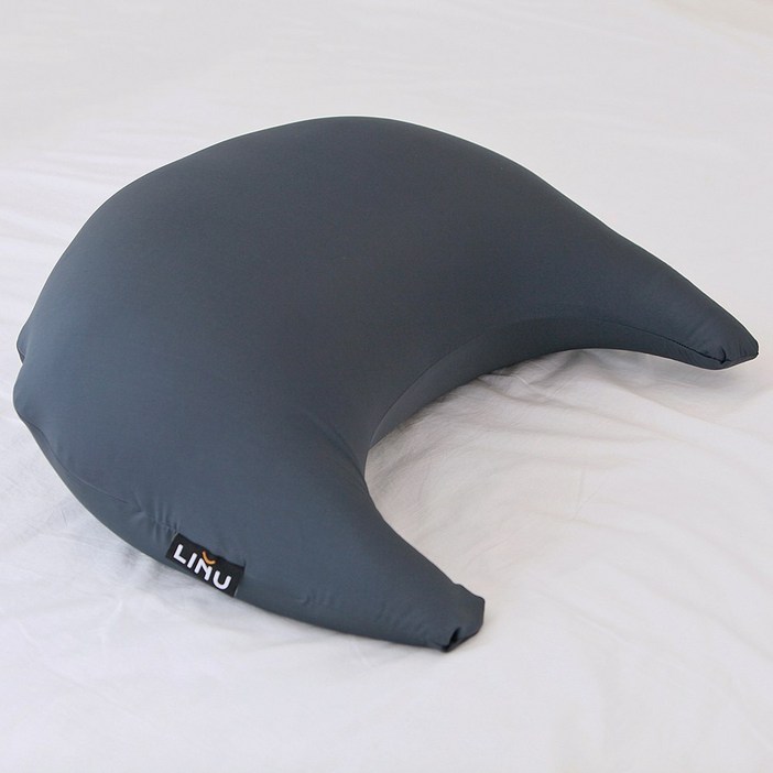 LINU 리누 반달 침대 쇼파 베개 뉴문쿠션