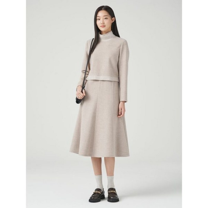 빈폴 BEANPOLE 빈폴레이디스 울 투피스형 원피스 오트밀 BF3X71U01A 385193