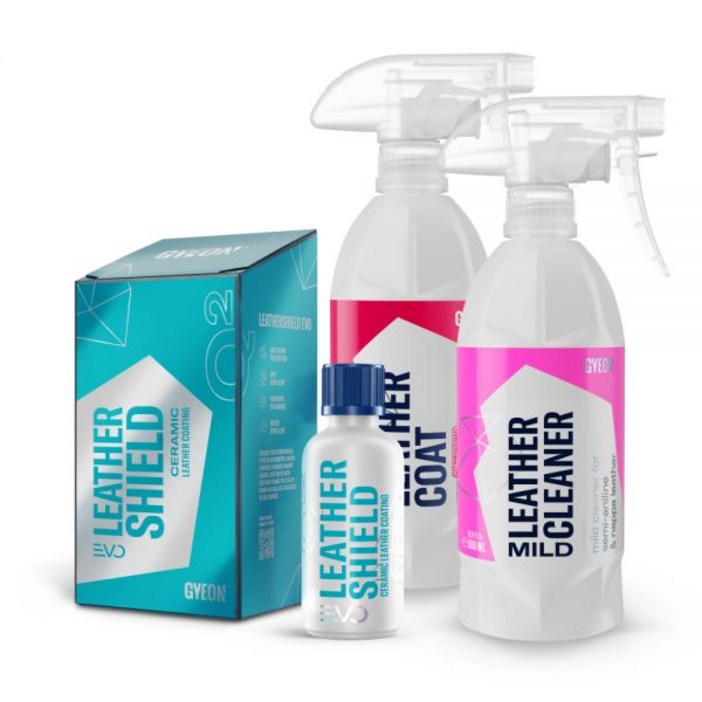 셀프 레더쉴드 가죽코팅제 세트 50ml 자동차 가죽코팅 클리너 코팅제 관리제