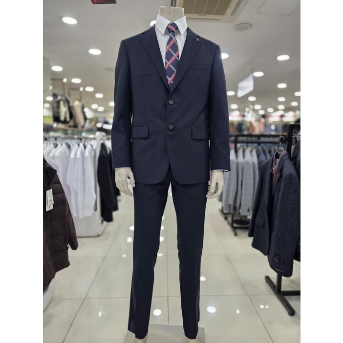 인디안 웰메이드 남성 기본핏 잔체크 정장세트 MAC GA5S 2431 MAC GB5S 2431