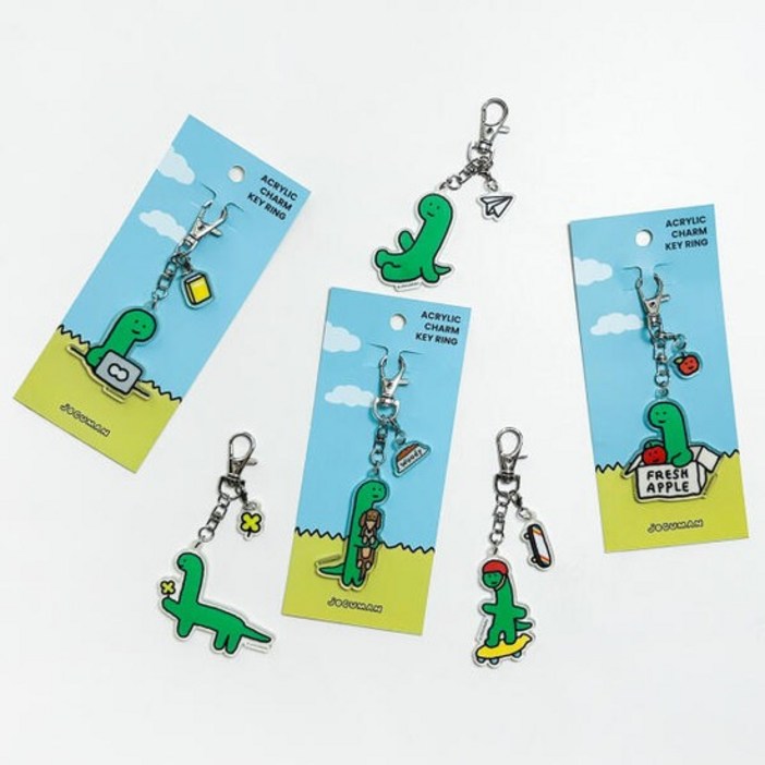 아트박스조구만 아크릴 참 키링