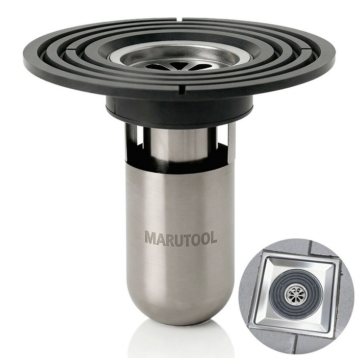 마루툴 냄새차단 화장실 하수구 트랩