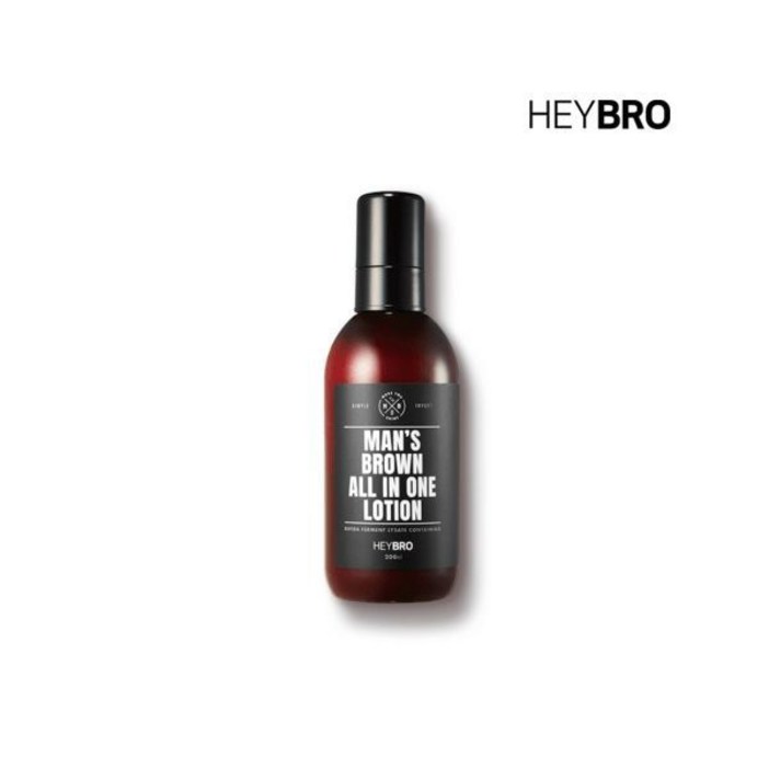 [국내배송] HEYBRO 맨즈 브라운 올인원 로션 200ml