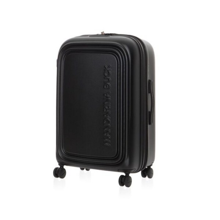 만다리나덕 LOGODUCK  TROLLEY MEDIUM EXP SZV32651 (BLACK) 26인치 확장 캐리어